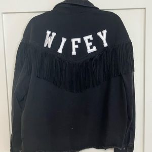 Zara Fringe Shirt Jacket